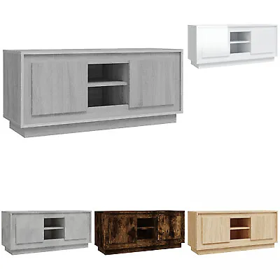 $111.99 • Buy TV Cabinet High Gloss White 102x35x45 Cm Engineered Wood VidaXL