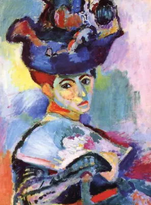 Woman With A Hat Henri Matisse (French 1869-1954) --POSTCARD • $3.99