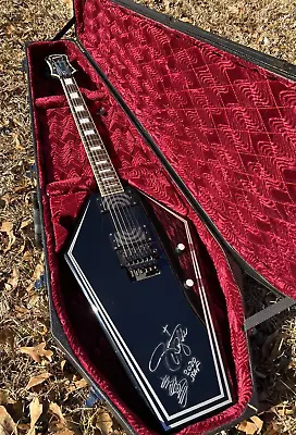 Epiphone GRAVEYARD DISCIPLE Coffin Shaped Guitar W/Case - SIGNED BY ZAKK WYLDE!! • $2999.99