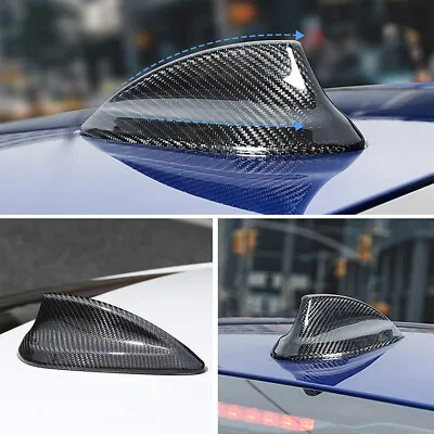 Carbon Fiber Look Shark Fin Antenna Cover Cap For BMW F30 F22 F32 F36 F80 M3 M4 • $18.99