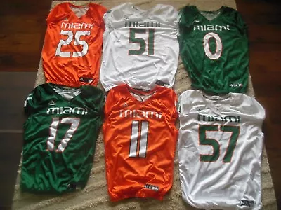 Miami Hurricanes Practice Football Jersey • $75