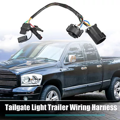 7 Pin To 4 Way Flat Trailer Wiring Harness For Blade LED Tailgate Light Bar • $18.49