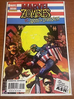 MARVEL ZOMBIES VS ARMY OF DARKNESS #1 NM- 2nd PRINT VARIANT - Arthur Suydam • $9.99