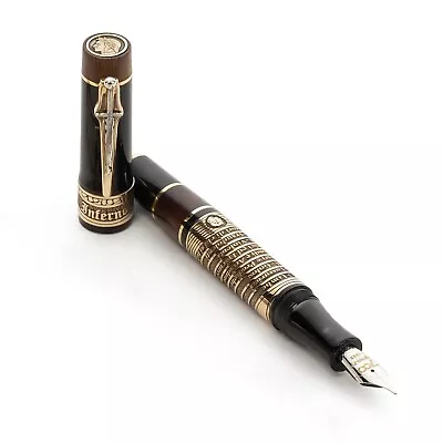 Marlen Dante Alighieri - Inferno Limited Edition Fountain Pen 18K Solid Gold Nib • $99