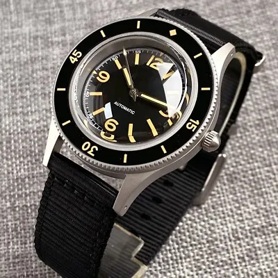 Vintage 50-Fathoms 200M Diving NH35A Automatic Watch Men Domed Sapphire 2024 New • $73.50
