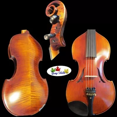 Baroque Style SONG Concert Marster 5 String Viola 17  Perfect Sound #11671 • $1799.10