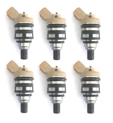 $320.27 • Buy 6 Fuel Injectors For NISSAN Z32 300ZX 89-94 VG30DETT 370cc 375cc FAIRLADY Z