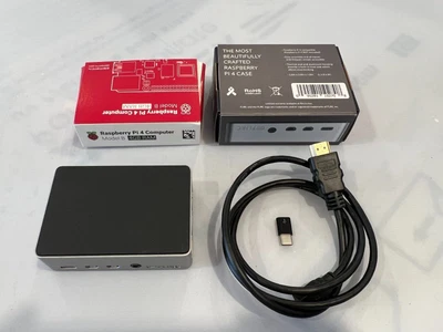 $151.50 • Buy Raspberry Pi 4 Model B 4GB Package + FLIRC Case + HDMI Cable