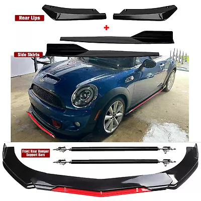 Front Rear Bumper Lip Spoiler Splitter For Mini Cooper Side Skirt Body Kits • $69.99