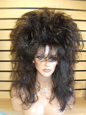 SIN CITY WIGS BIG ROCKER 80s HAIR LONG STRAIGHT SPIKY LAYERS TEASED SEXY VOLUME2 • $125.99