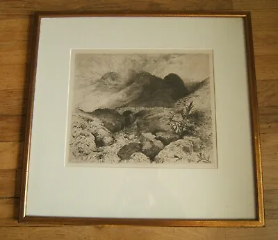 Thomas Moran Etching Original Signed In Print • $450