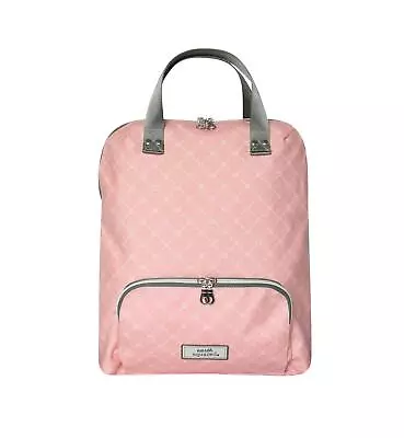 Earth Squared - Oil Cloth Backpack - Sorbet Pink - 38x37.5x14cms • £39.50