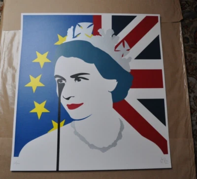 £600 • Buy Pure Evil - QE2EU – Brexit Nightmare Print