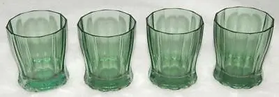 Villeroy & Boch - Green - My Garden - 4  Short Tumbler Glasses *SET Of 4 *RARE! • $94.99