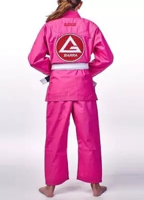 Gracie Barra GI- GBK Lite Ripstop PINK Size Y2 • $80