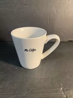 Hard To Find  “Mr. Coffee”  White Ceramic Coffee Mug 8 Oz 1 Cup • $8.88