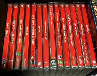 $120 • Buy Nintendo Switch - New - Sealed - Multiple Titles Incl Protector Case & Free Post