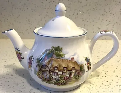 ARTHUR WOOD & Son Staffordshire England Vintage Teapot English Country Cottage • $27.99