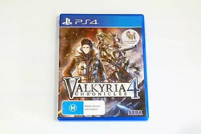 Very Good Condition VALKYRIA CHRONICLES 4 Video Game For Playstation 4 PS4 • $39