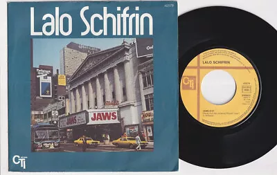 Lalo SCHIFRIN * Jaws OST * FUNK * 1973 FRENCH 45 * Listen! • £11.99