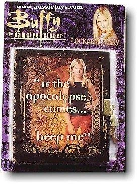 $9.99 • Buy Buffy The Vampire Slayer Lockable Diary Journal Sarah Michelle Gellar