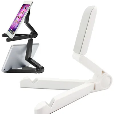 Portable Tablet Holder For IPad Phone IPhone Desk Stand Adjustable Universal • $12.09