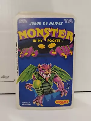 Monster In My Pocket Vintage Deck Of Cards Authentic From The 80`s Game Rare • $49.99