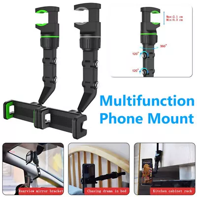 Mobile Phone Flexible 360° Clip Mount Stand Holder Bracket Clamp Desk Bed Office • $16.98