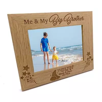 Me And My Big Brother Love You To The Moon Photo Frame Gift FW531 • £12.99