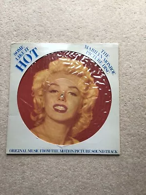 Picture Disc MARILYN MONROE Vinyl Disc SOME LIKE IT HOT • $24.87