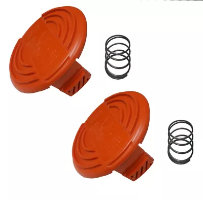 Black And Decker 2 Pack Spool Cap & Spring For AFS Trimmer 385022-03N-2PK • $8.97