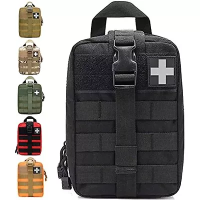 Tactical Tear Away Medical Pouch Military First Aid Pouch Bag For Camping Hiking • $9.98