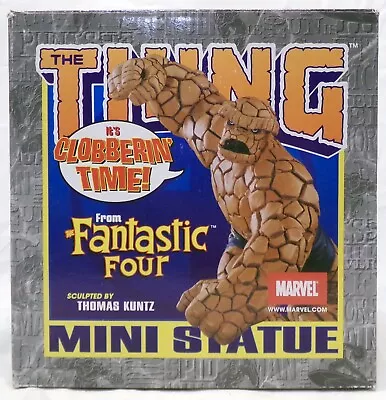 Bowen Designs Marvel Fantastic Four The Thing 5.5  Mini-Statue • $99.99