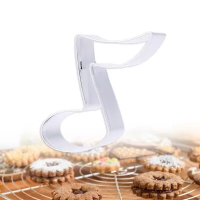 Stainless Steel Cookie Cutter Musical Note Shape DIY Chocolate Moulds • $8.75