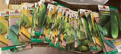 Random Cucumber Seed Lot Of 5- 2021 Seed Stock • $5