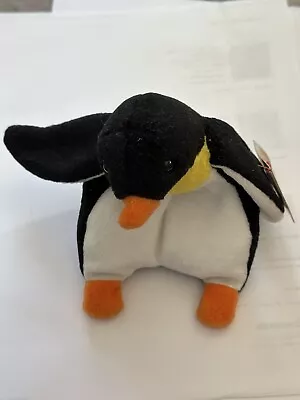 TY BEANIE BABY “WADDLE”  The PENGUIN 1995 - PVC PELLETS- RETIRED • $24.99