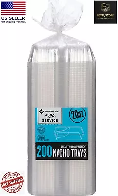 Restaurant Nacho Trays (6 1/2 X 5 200 Ct.) Bulk - Free & Fast Shipping • $21.97