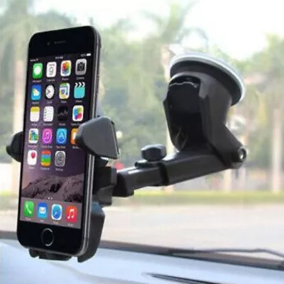 Universal Car Phone Holder 360 Windscreen Suction Mount GPS Stand Cradle • £5.51