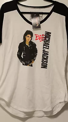 Women's (2XL) Michael Jackson  BAD  T-Shirt - MJ One By Cirque Du Soleil (NWT) • $25