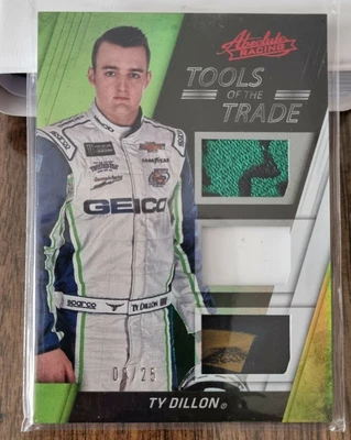 $10 • Buy 2017 Ty Dillon Panini Absolute Racing Tools Of The Trade 6/25