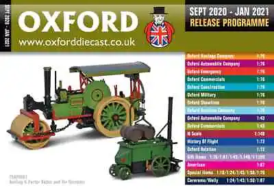 £1.25 • Buy Oxford Diecast September 2020 - January 2021 Catalogue 