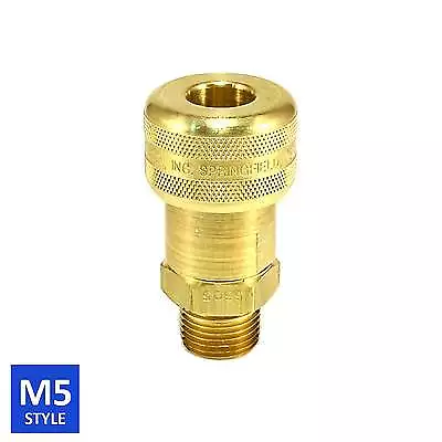 Foster 5 Series Brass Quick Coupler 1/2 Body 1/2 NPT Air Hose And Water Fittings • $28.12