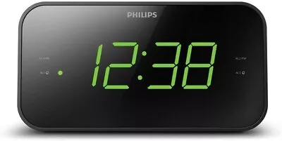 Philips Wake-Up Alarm Clock With Radio Radio With Display For Bedside Digital • £4.90