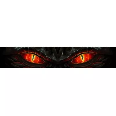 Stylish Car Decal Dragon Eye Graphics For Rear Windshield Sunshade Banner • $15