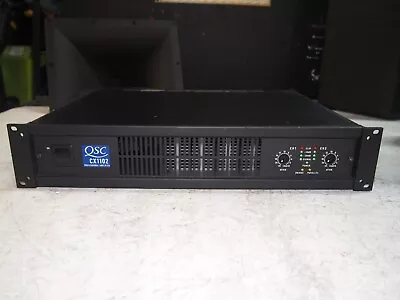 QSC CX1102 Tested Working Very Nice Modern Power Amp #13 • $250