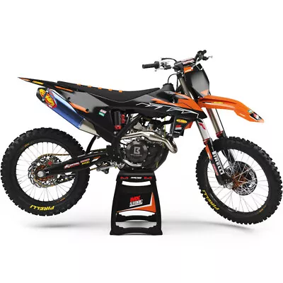 Ninetwo Decals KTM 65SX 02-08 Orange Black W/ Black BGS Graphics Kit • $139.95