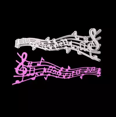 £2.77 • Buy Musical Notes Cutting Dies Stencil DIY Scrapbooking Embossing Album Paper Craft