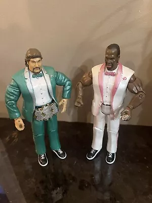 WWE Jakks Million Dollar Man Ted Dibiase Virgil  Wrestling Figure 2 Pack Belt • $44.99