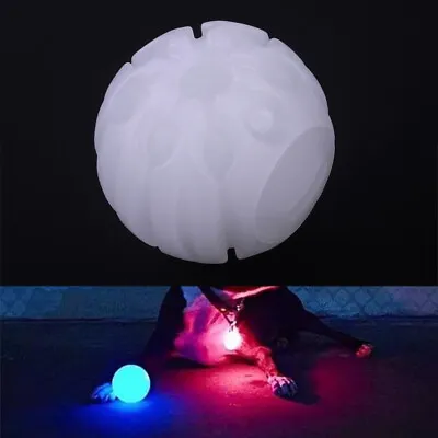 £10.58 • Buy LED Volleyball Flashing Light Color Changing Bouncing Hedgehog Ball Dog Toy Ct