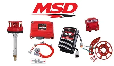 MSD 9800 Power Grid Ignition Kit Controller/Distributor/Wires/Crank Trigger SBC • $2424.99